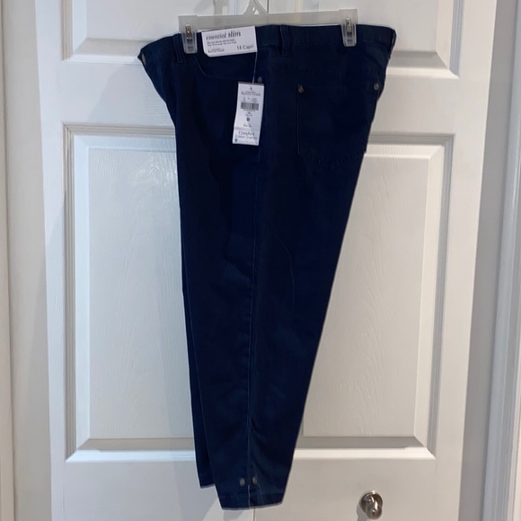 Northern Reflections Essential Slim Women’s Capris Size 14 - Picture 1 of 10